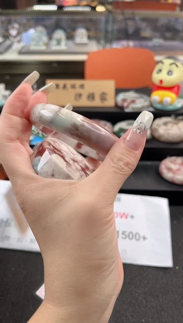 未镶嵌手镯石英质玉尘*丷圈口（赠品镯心）