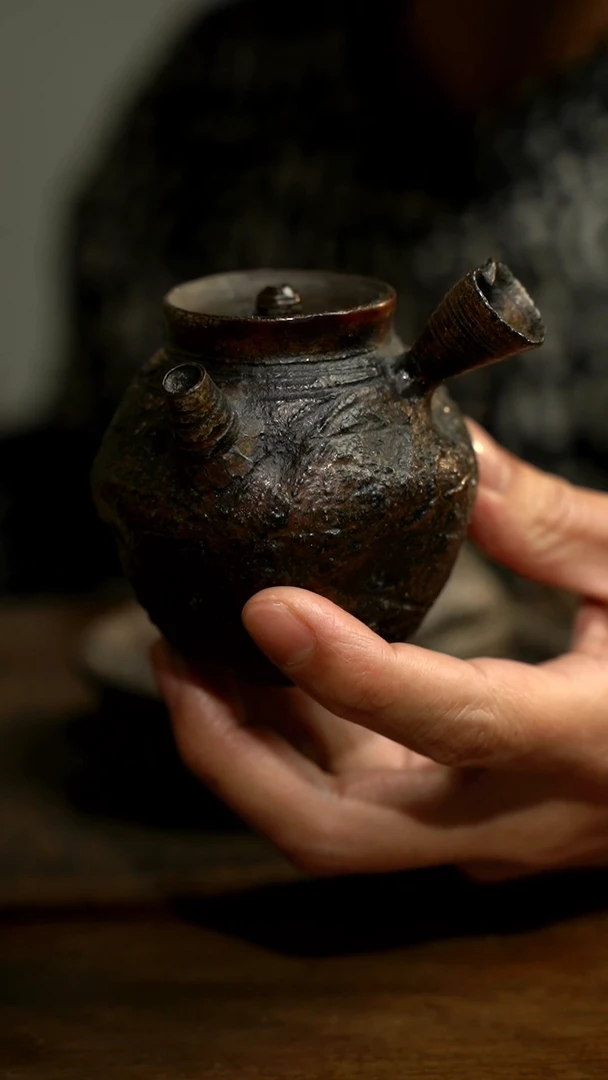 【闪购商品】纯手工制作  非遗大漆壶