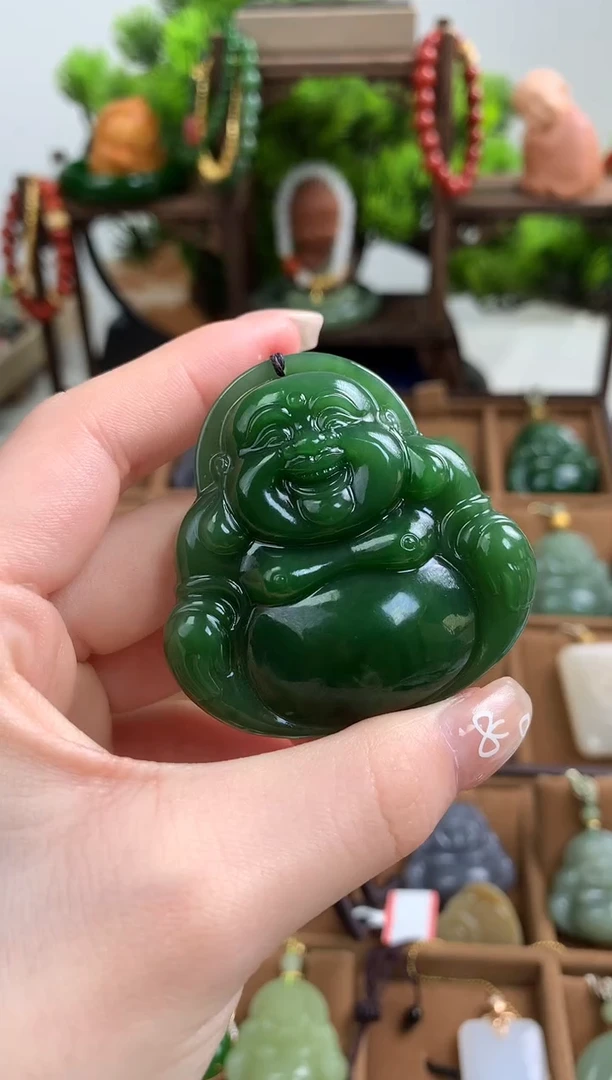 【闪购商品】和田玉颈饰未镶嵌吊坠50mm