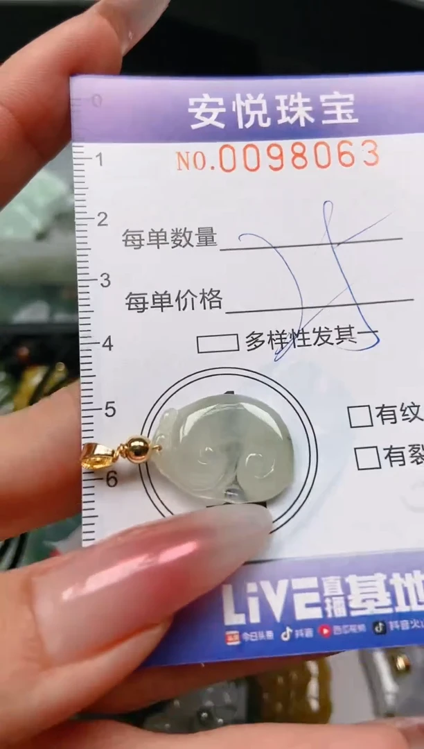 【闪购商品】翡翠颈饰未镶嵌闪购0098063