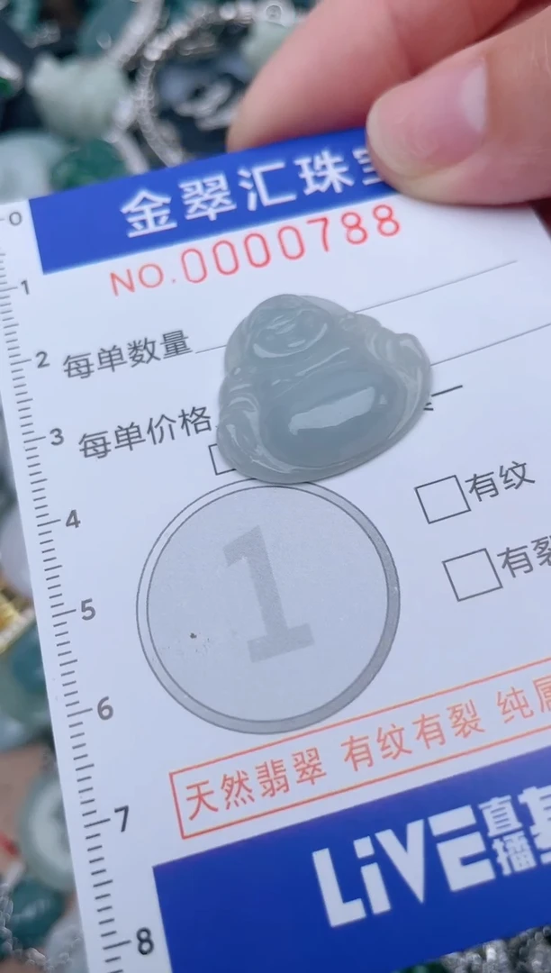 翡翠未镶嵌颈饰788.....1
