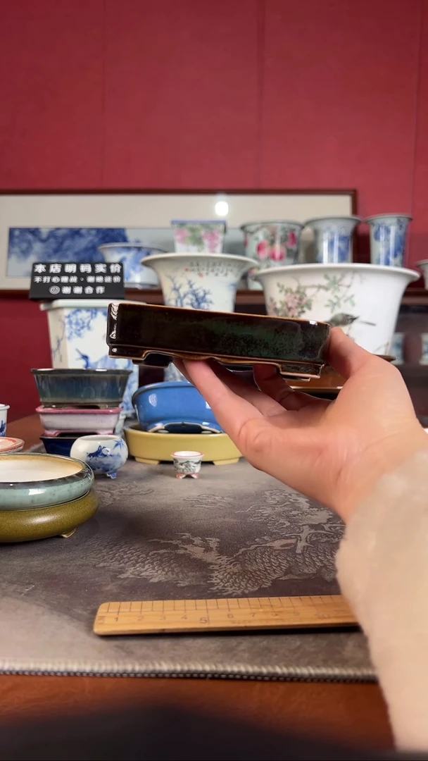 【闪购商品】高温颜色釉盆高温颜色釉盆