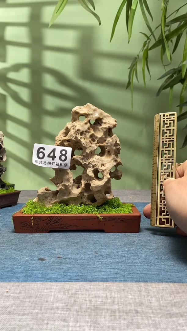 【闪购商品】树脂制品底座   石头是白太湖石648号