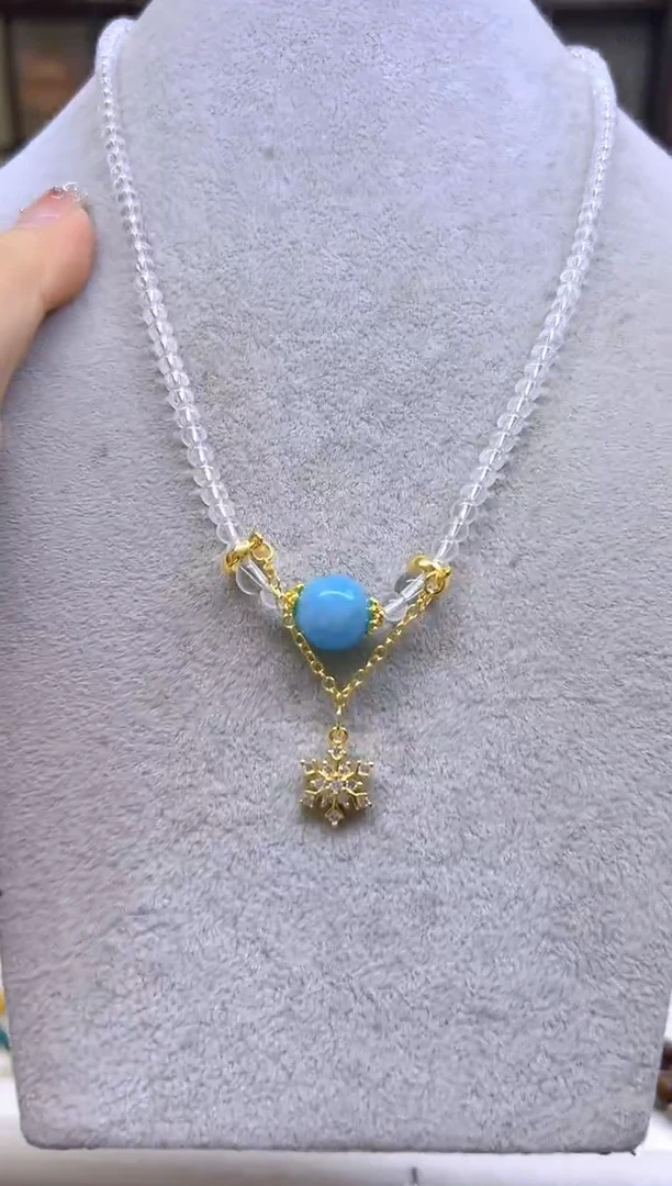 未镶嵌颈饰水晶DIY款X589