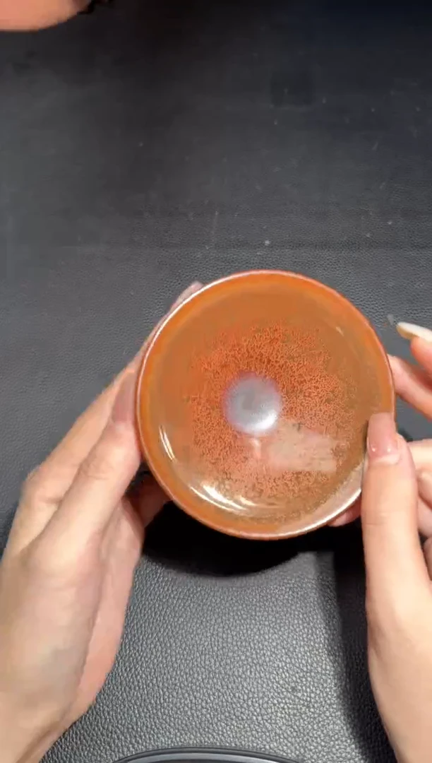 茶盏陈远福红梅盏20
