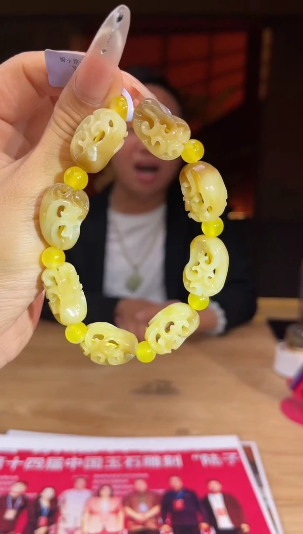 和田玉未镶嵌颈饰A553