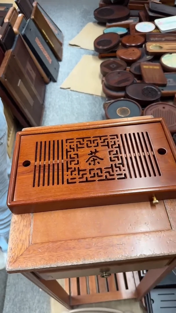 茶盘茶盘茶盘花梨木36*20