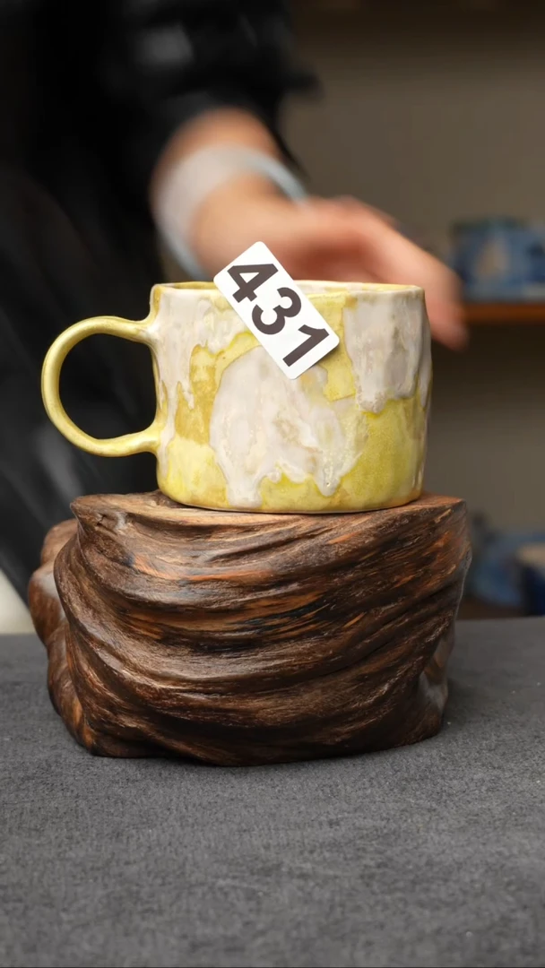 杯子431景德镇手创颜色釉杯（食品级）