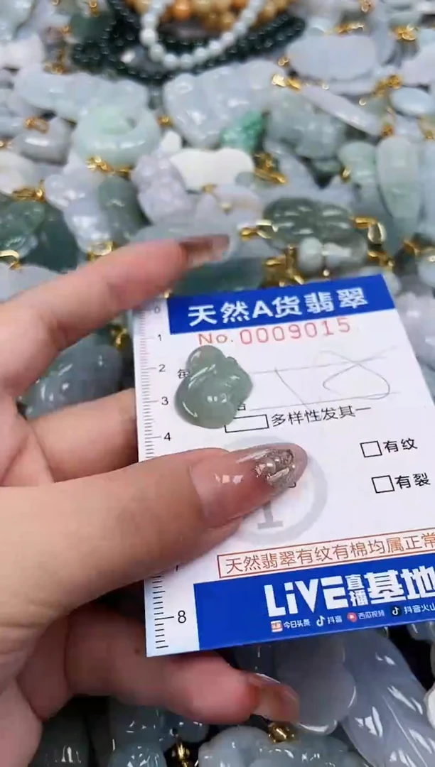 翡翠未镶嵌颈饰天然A货翡翠