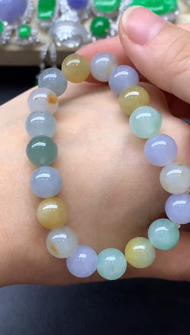 未镶嵌手链翡翠547-中国好珍宝