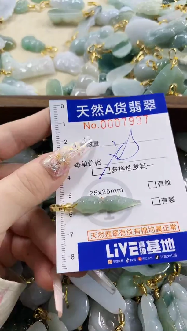 颈饰未镶嵌翡翠天然A货翡翠