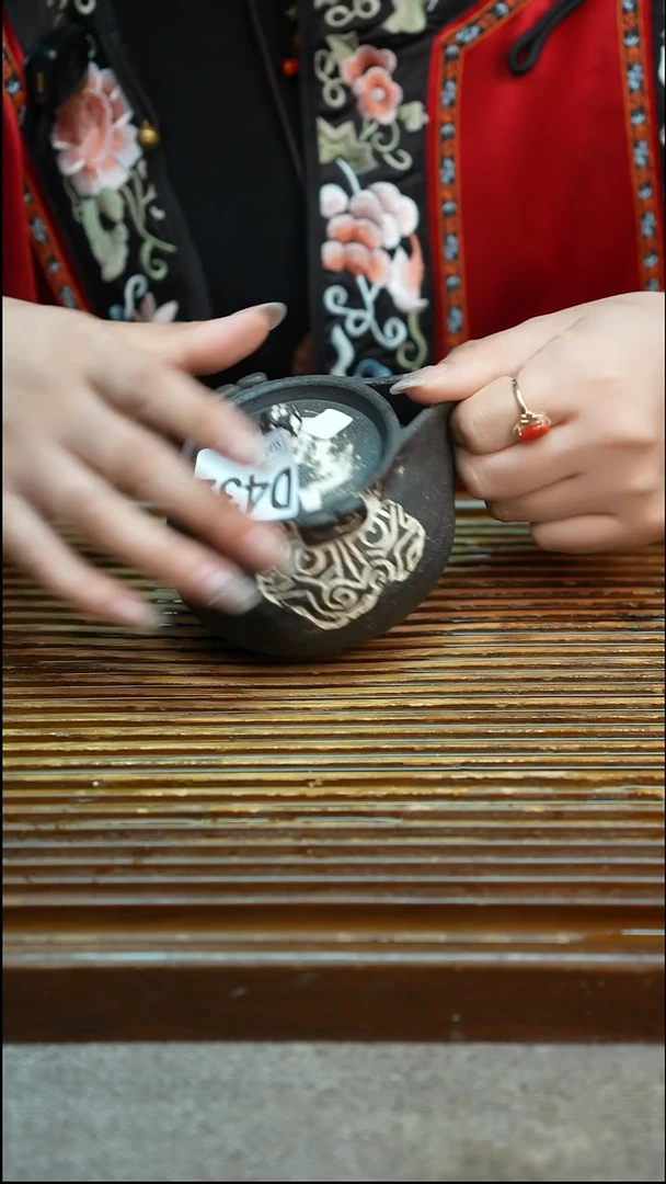 万古烧粗陶手工手做茶具