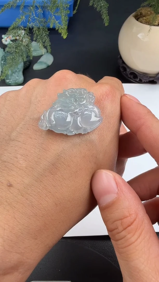 吊坠(不含链)未镶嵌翡翠翡翠饰品-226