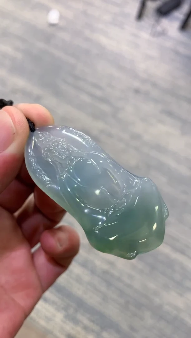 颈饰未镶嵌翡翠天然A货翡翠