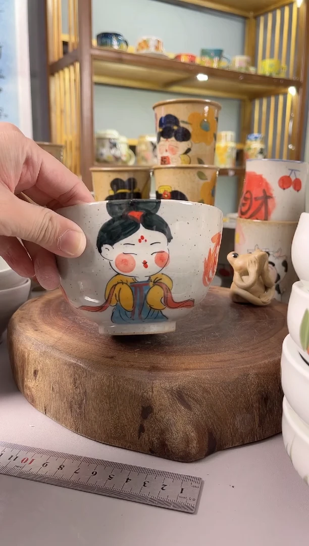 【闪购商品】瓷片景德镇手绘高温釉下彩