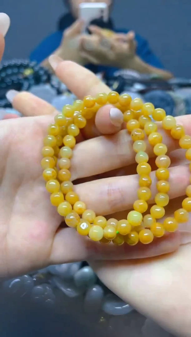 翡翠未镶嵌颈饰5MM/Z/翡翠A货,1件也是批发价