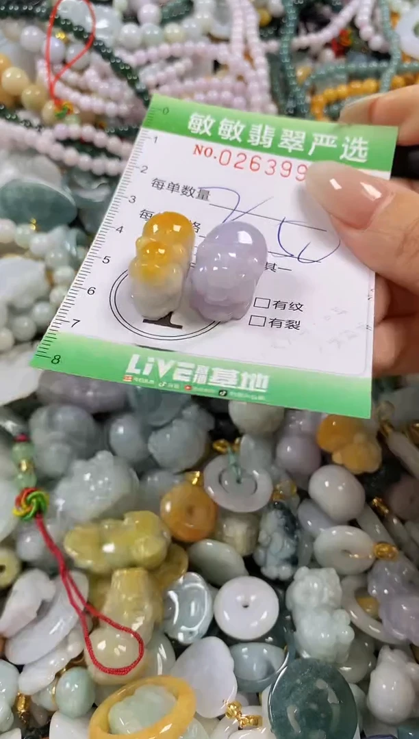 翡翠未镶嵌颈饰闪购0263993