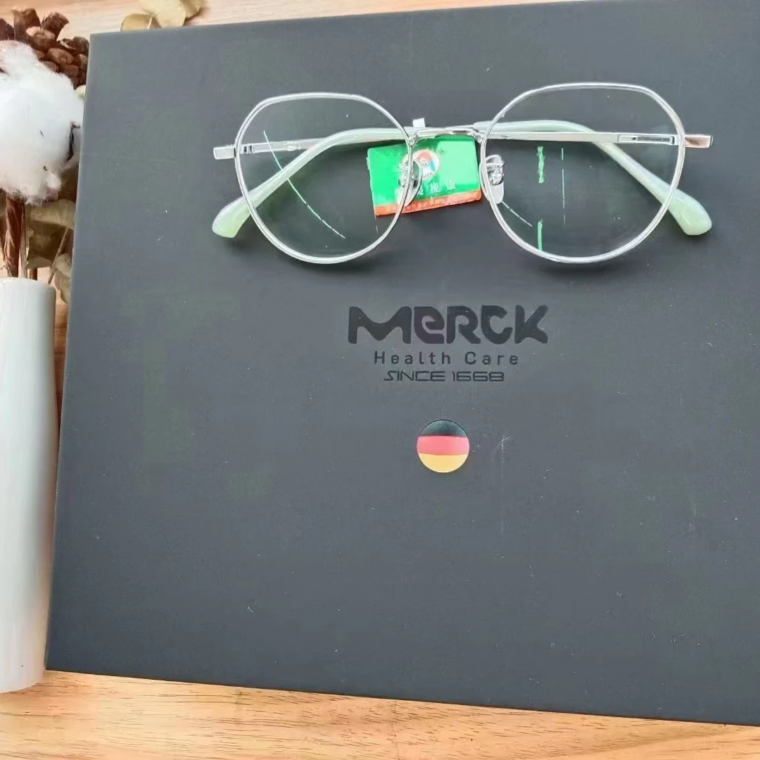 默克多功能离焦镜片铂金款时尚蓝光清新框镜