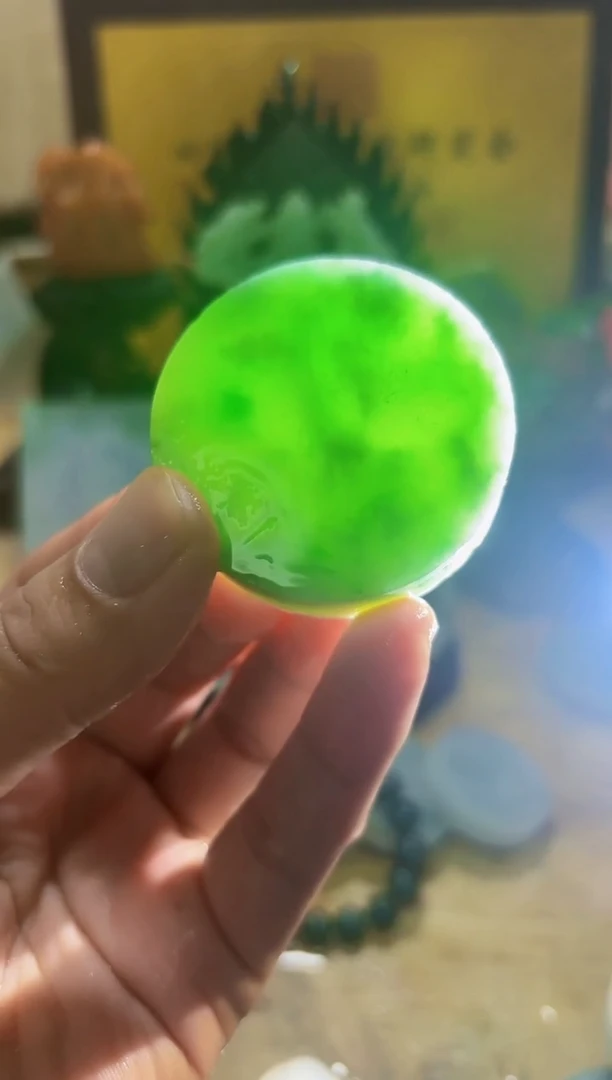 颈饰未镶嵌翡翠A货常星5731
