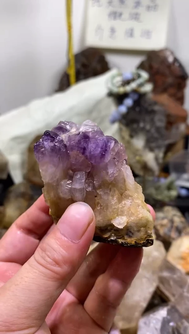 未镶嵌珠宝半成品水晶39号四川超七花园水晶