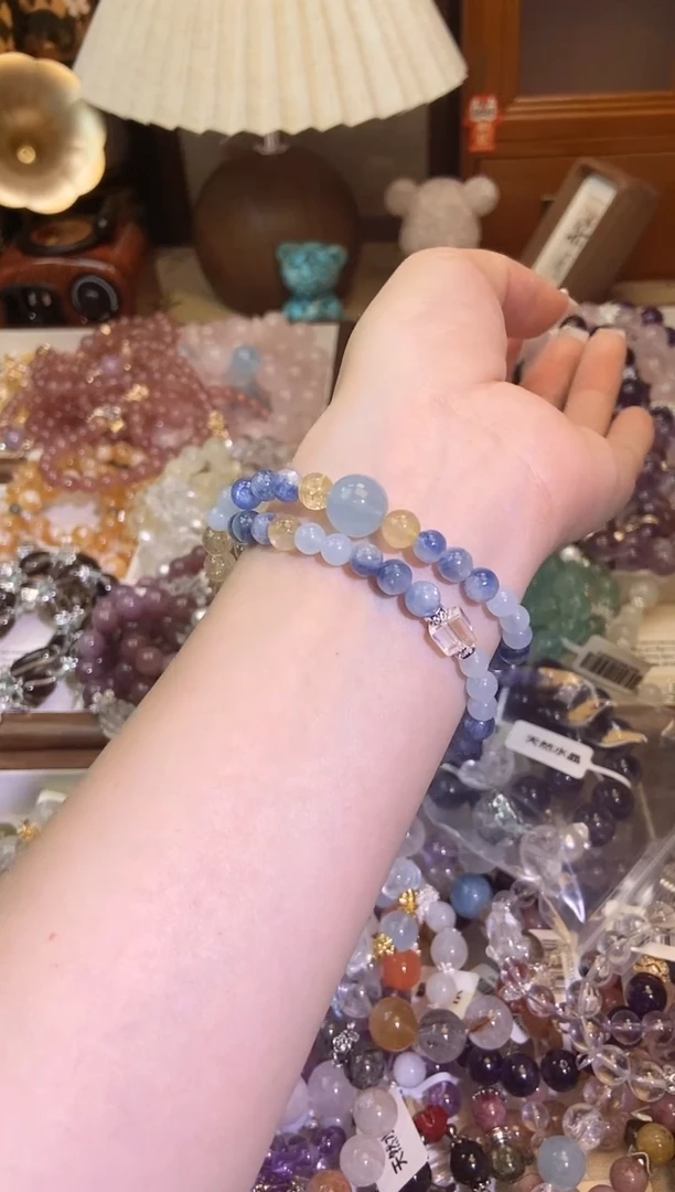 【闪购商品】蓝晶石手串未镶嵌553手串