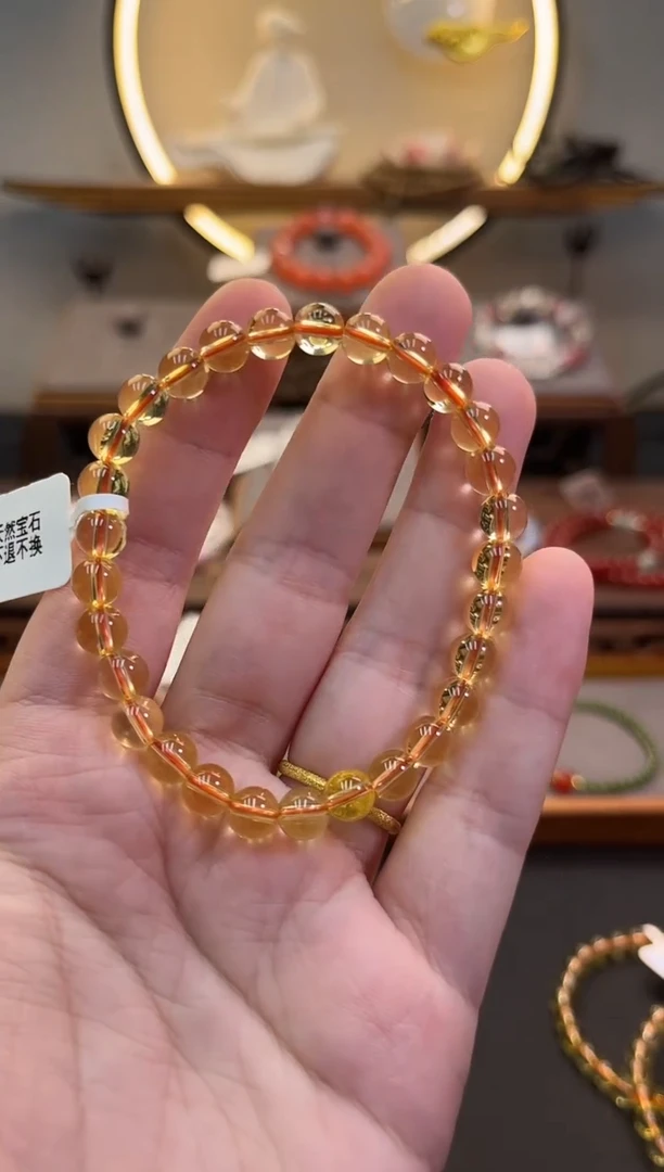 水晶手链未镶嵌货号830