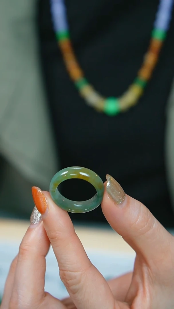 【闪购商品】翡翠戒指未镶嵌45号-指圈/姿/3