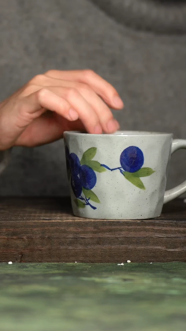 【闪购商品】杯青诗手工手绘瓷器