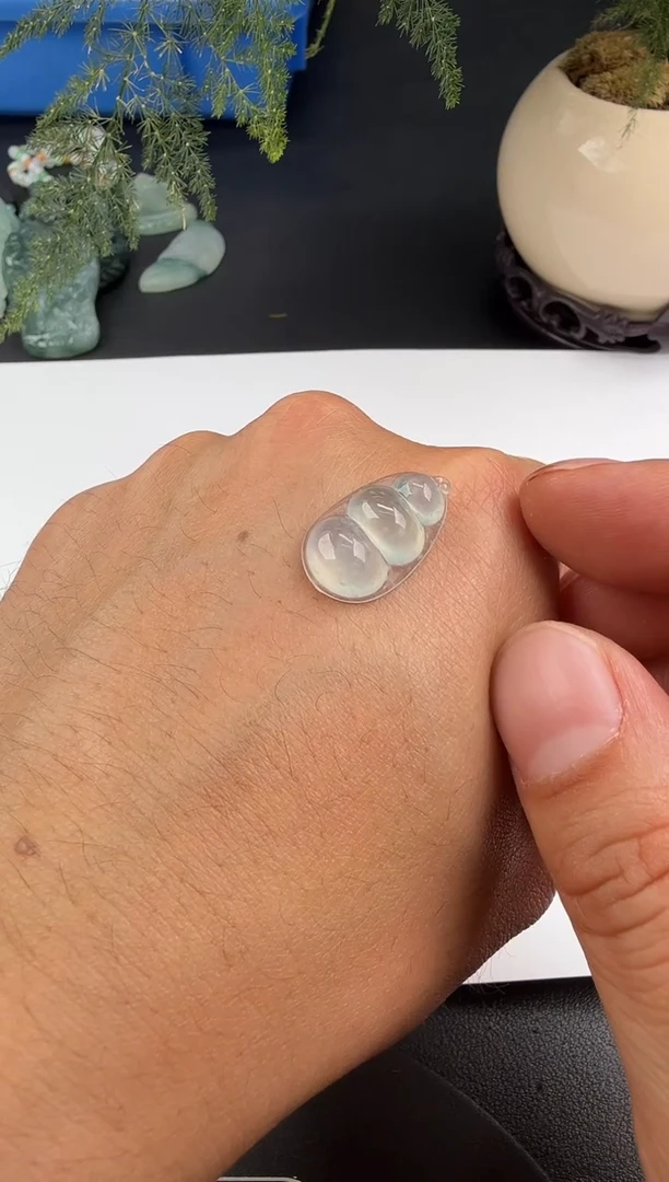 吊坠(不含链)未镶嵌翡翠翡翠饰品-221