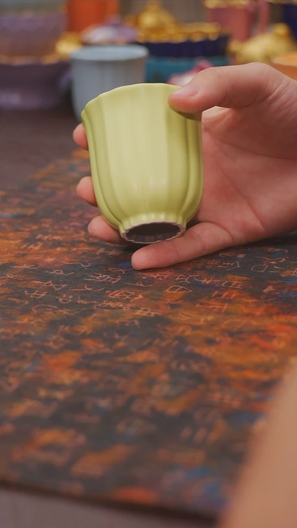 【宜景窑欧碧系列】杯子