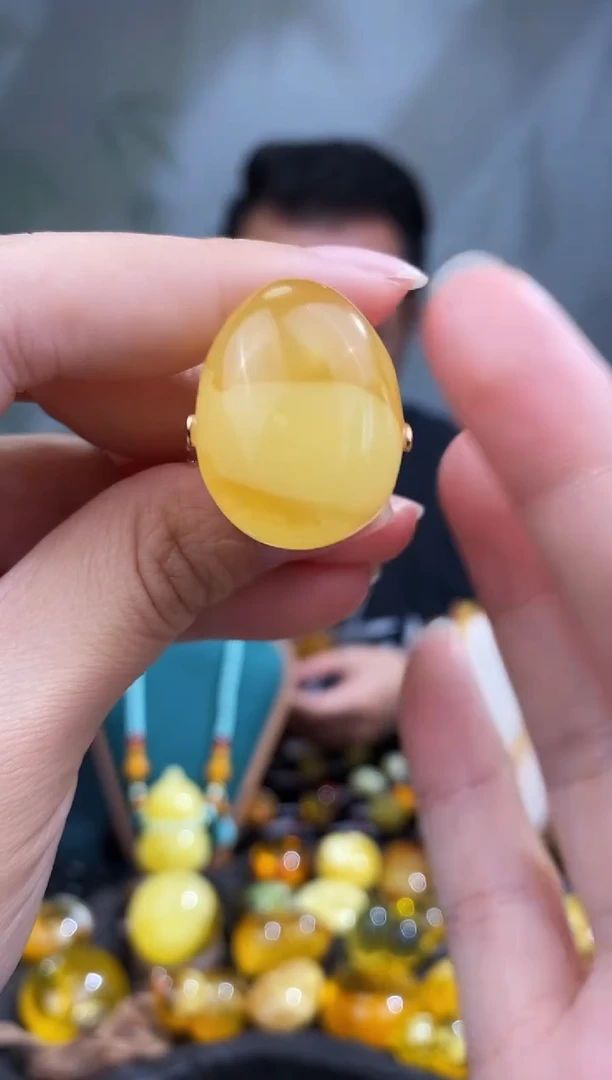 裸石琥珀未镶嵌基地发货 一物一证 顺丰包邮