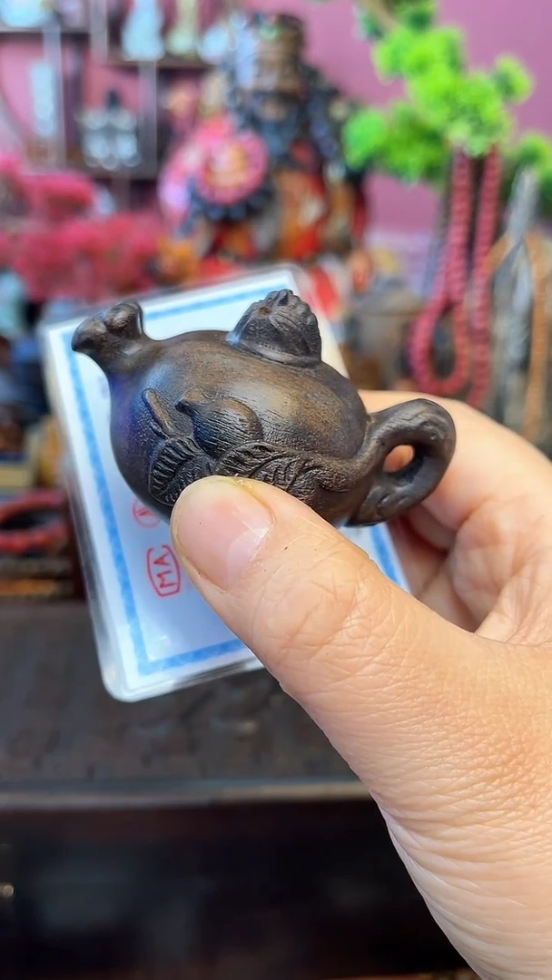 【闪购商品】木中之王孤号119-石榴把把壶