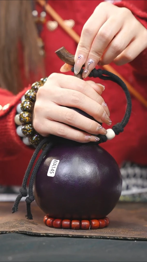 【闪购商品】WA145紫色小容量酒葫芦随缘发