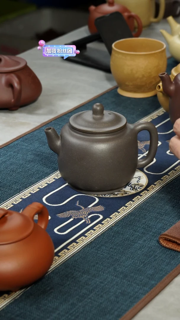 【闪购商品】紫砂茶壶紫泥墨林茶壶