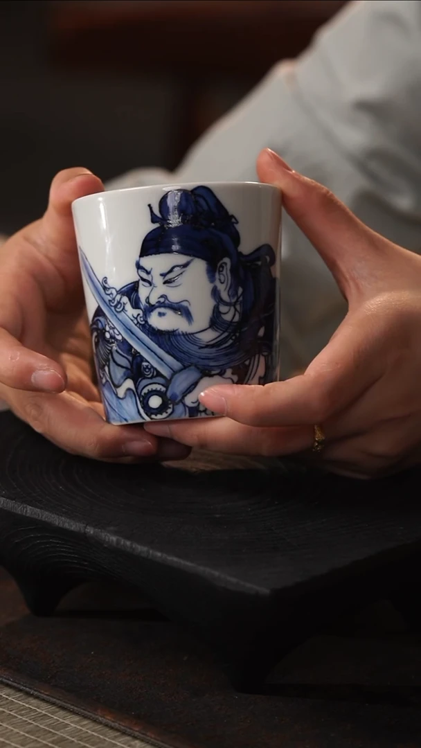 善见堂云嶺老师关羽可乐杯