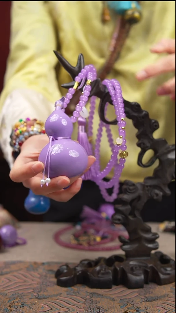 049玖澄文创漆艺葫芦国风配饰葫芦系列