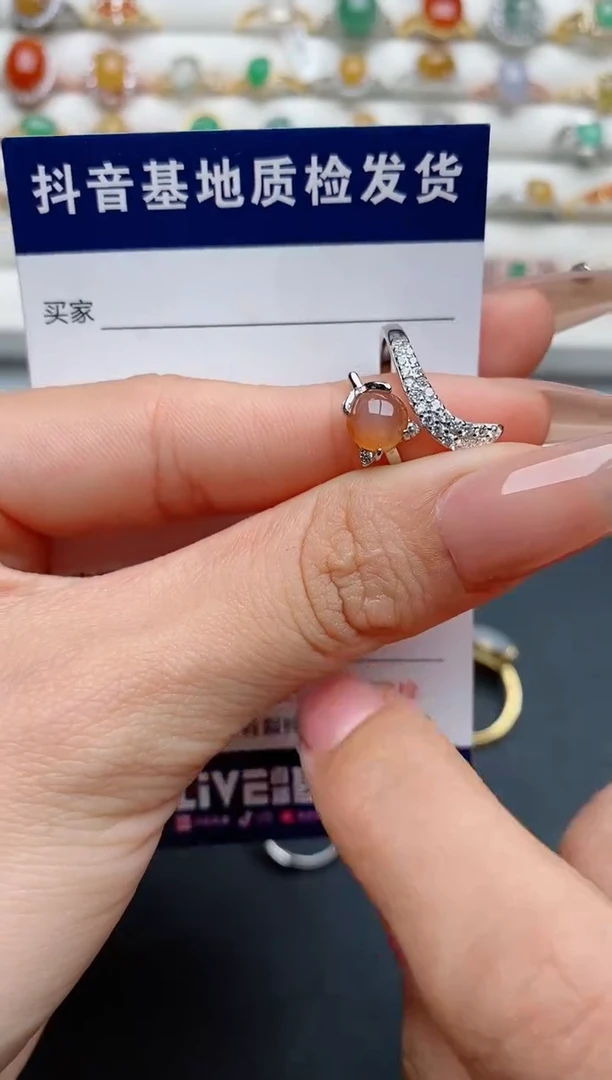 【闪购商品】翡翠戒指银S925镶嵌.............