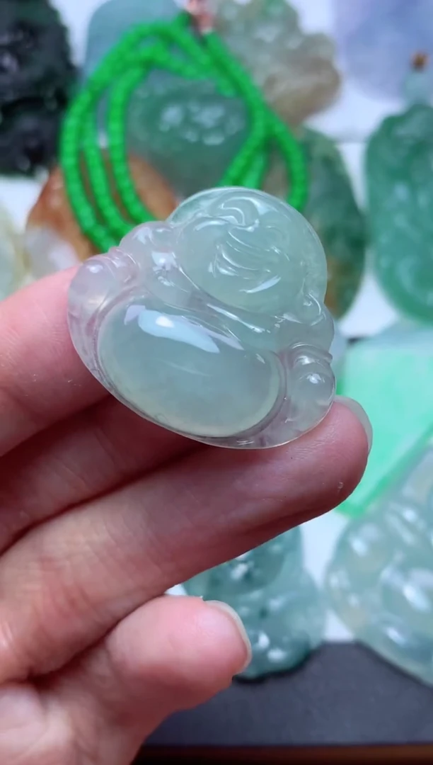 翡翠未镶嵌颈饰天然翡翠