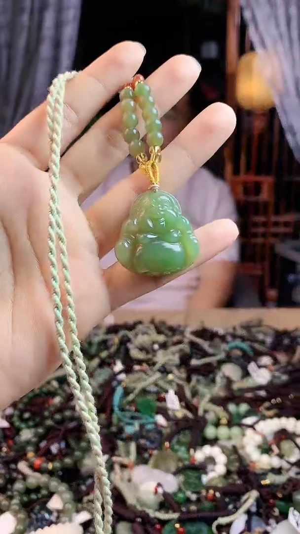 和田玉未镶嵌挂件多样性发货拍一发一