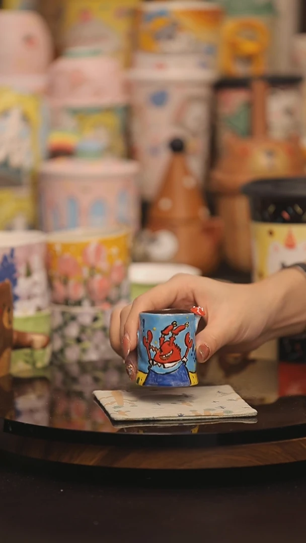 景德镇釉下彩绘设计师款式陶瓷