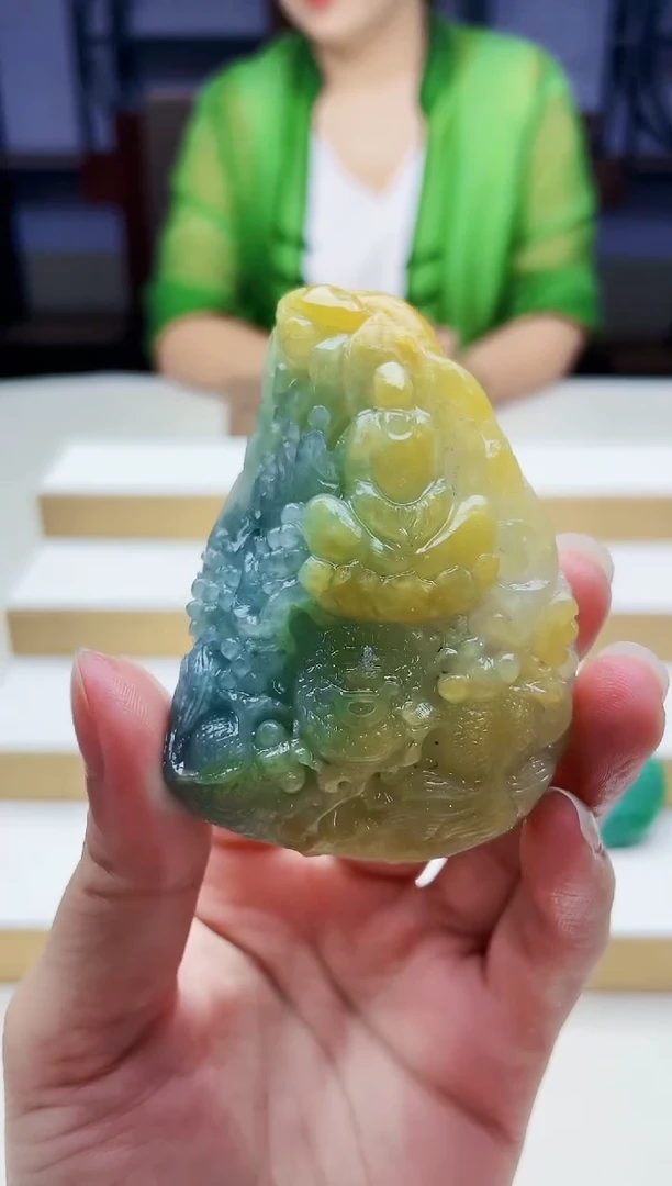 未镶嵌定制翡翠毛货09100237