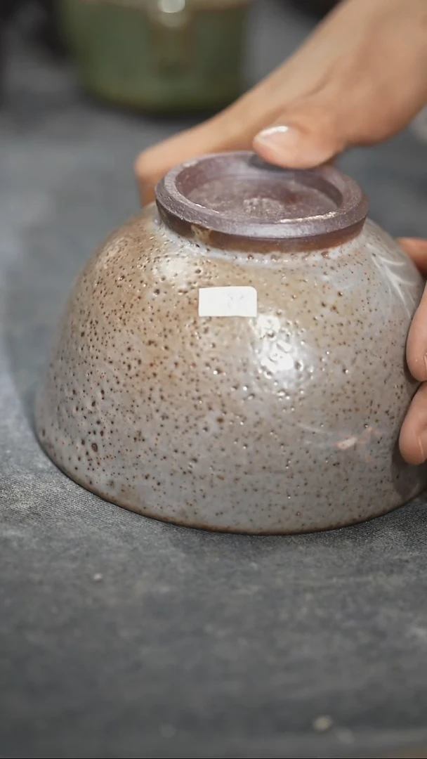 浪鬼家釉绘柴烧系列碗