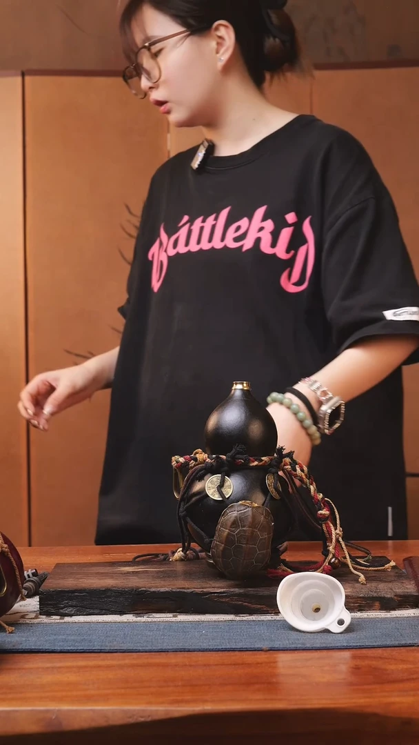 1853号精品大漆葫芦防腐防渗装水茶酒