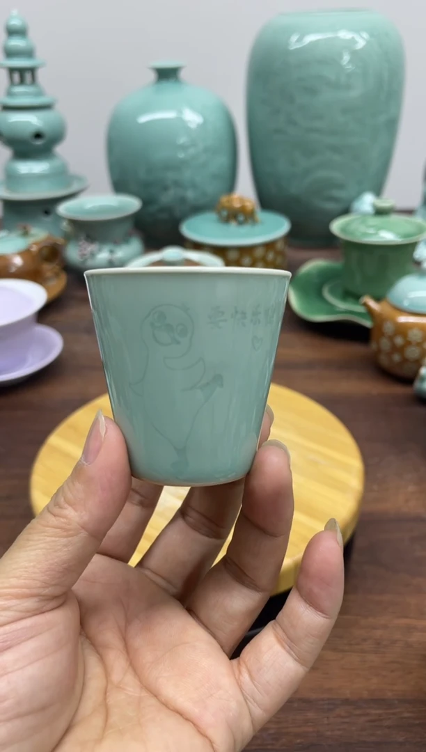 特价青瓷 慧语瓷坊 青瓷微瑕