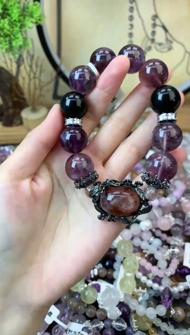 【闪购商品】紫晶手链未镶嵌173手串