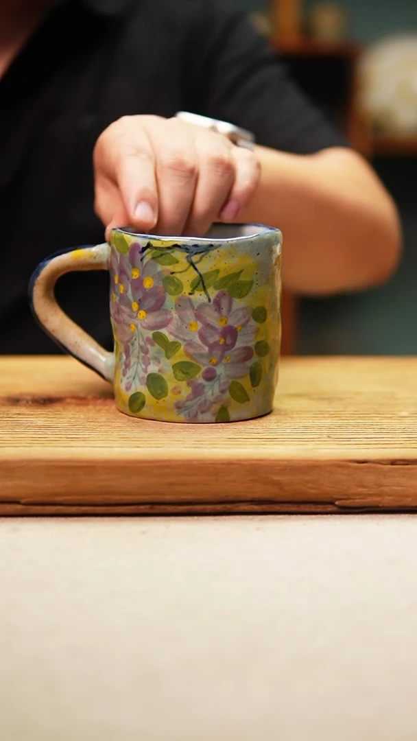 @@陶园瓷舍@@纯手工手绘@高温釉下彩