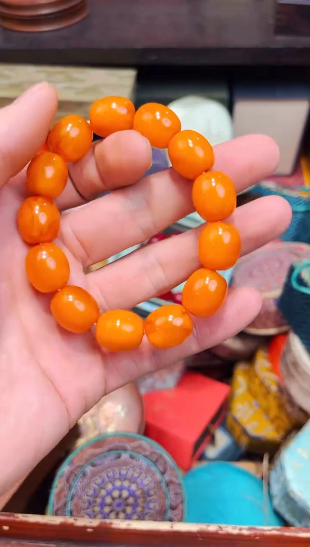 【闪购商品】蜜蜡裸石未镶嵌R瑞哥专属高端精品37