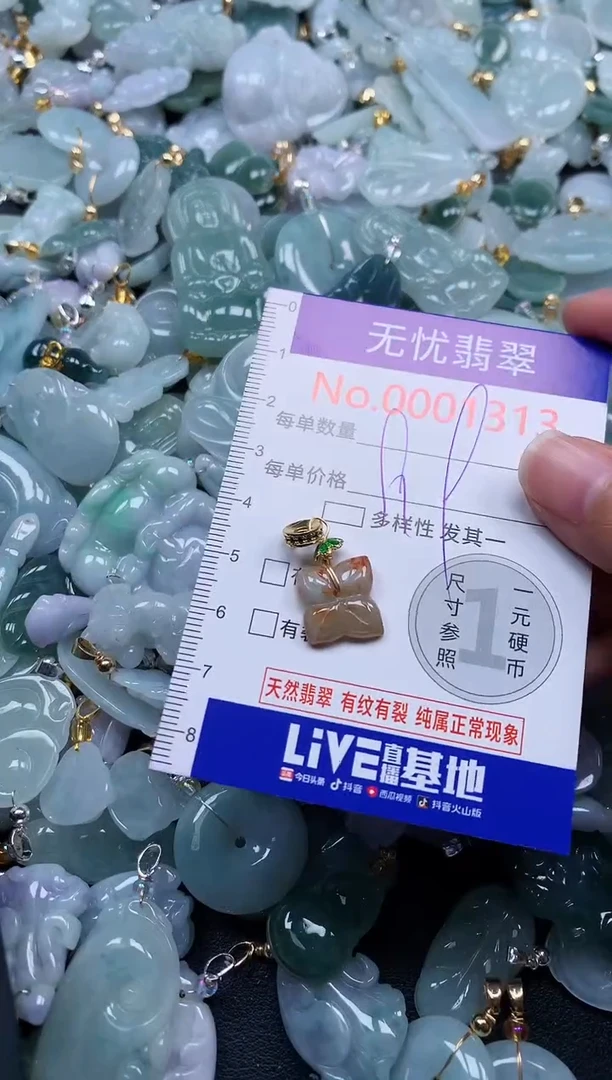 颈饰未镶嵌翡翠1313