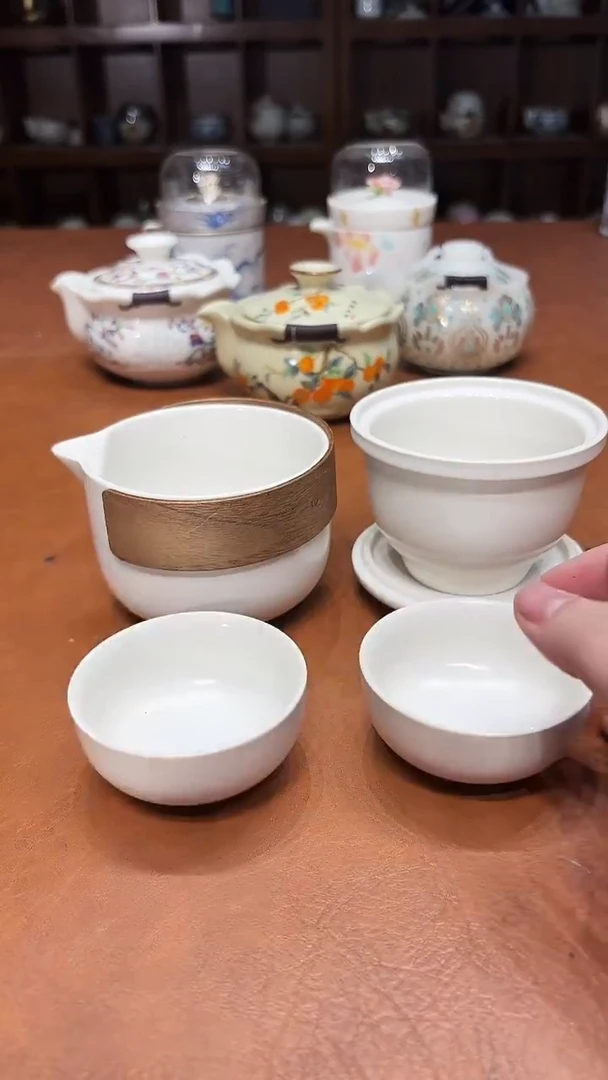 25高雅艺术茶具清好看