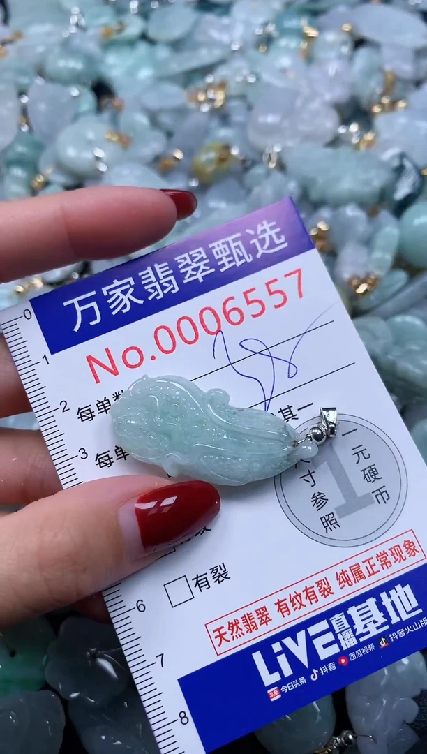 颈饰未镶嵌翡翠6557